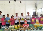 Dihadiri Camat Umboh, Pemdes Lompad Gelar Posyandu