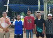 Riuh Sorak, Antusias Muda-Mudi Desa Sidomulyo Adakan Turnamen Bola Voli