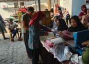 Pemdes Beruge Darat Manfasilitasi Tempat  Kegitan Posyandu,Dalam Upaya  Suntik Imunisasi Bayi 