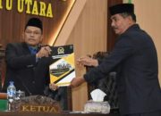 Rapat Paripurna Nota Pengantar Rencana Pembangunan Jangka Panjang Daerah Kabupaten Labuhanbatu Utara