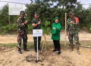 Koramil 1417–08/Mandonga Karya Bakti Penghijauan Alam