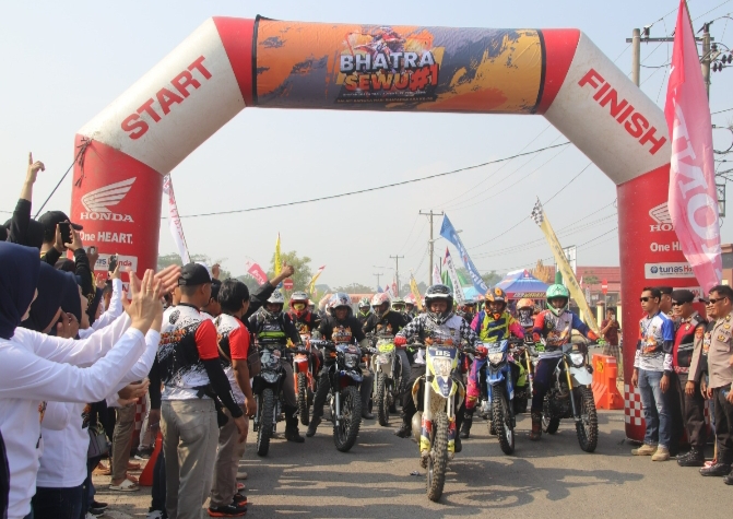 Bhayangkara Trail Adventure (Batra Sewu) Meriahkan HUT Bhayangkara Ke-78 di Pringsewu IMG_20240623_102536