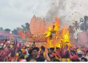 Festival Bakar Tongkang Berhasil Menyedot 50 Ribu Wisatawan Di Kota Bagansiapi-api