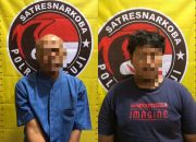 Luar Biasa!! Ayah dan Anak di Simpang Pematang Nikmati Sabu Ahirnya Diamankan Polisi