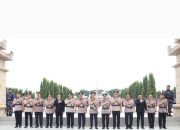 Kenang Jasa Pahlawan, Sempena Hari Bhayangkara ke 78 Jajaran Polda Sumsel Gelar Upacara Ziarah TMP