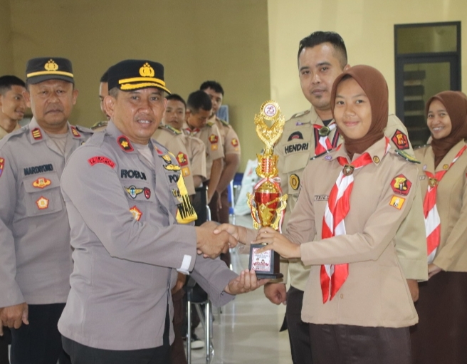 Polres Pringsewu Apresiasi Kontingen Saka Bhayangkara atas Partisipasi di Lomba Tingkat Polda Lampung IMG_20240626_094013