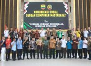 Korem 031/Wira Bima Gelar Komunikasi Sosial Bersama Komponen Masyarakat.