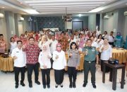 Giat Kasidokkes Mewakili Kapolres Labuhanbatu dalam Rembuk Stunting untuk Pencegahan dan Penanganan Stunting Kabupaten Labuhanbatu