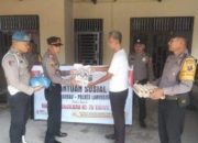 Bakti Sosial Kapolsek Marbau Dalam Rangka Hari Bhayangkara Ke-78