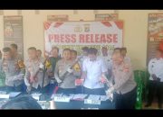 62,79 Gram Sabu dan 55 Butir Extacy Berhasil Di Sita Selama Ops Antik Krakatau 2024