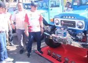 Serunya Kontes Mobil Klasik/Tua dan Bazar UMKM Hari Bhayangkara Polda Sumsel, Peserta Membludak