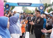 Bazar UMKM Meriahkan HUT Bhayangkara Ke-78 Di Resmikan Oleh Kapolda Riau.