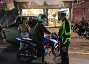 Polres Muara Enim melakukan Penertiban knalpot yang tidak sesuai dengan spesifikasi