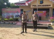 Arahan Dan Bimbingan Apel Pagi Kapolsek Marbau&nbsp;