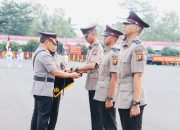 Kapolda Sumsel Irjen A Rachmad Wibowo Lantik 167 Bintara Polri Lulusan Pendidikan Pembentukan di SPN Betung