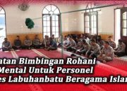 Bimbingan Rohani Dan Mental Untuk Personel Polres Labuhanbatu Beragama Islam Di Bulan Muharram 1446 H