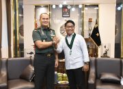 Korem 044/Gapo Menerima Audiensi HMI, Danrem : Pemuda Jangan Pernah Lelah Untuk Berkarya