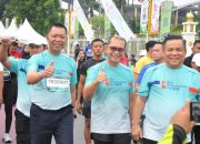 Danrem 031/ Wirabima Hadiri Riau Bhayangkara Run 2024.