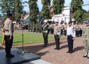 Kalpores Pasaman Pimpinan Apel Gelar Pasukan OPS Patuh Singgalang 2024