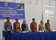 Pemda Nias Utara Gelar Uji Kompetensi PNS Melalui Tim Assessor Regional VI BKN Medan