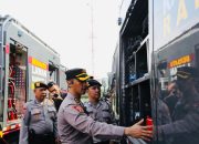Pastikan Kesiapan Penanganan Karhutla, Polda Sumsel Gelar Kekuatan Personel dan Perlengkapan