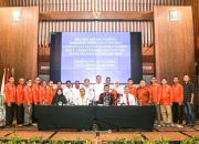 Camat Gelumbang,Herry Mulyawan, S.P., M.Μ. Mendampingi kepala Desa mengikuti Bimbingan Teknis dengan tema” Implementasi