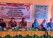 Tahun Ajaran Baru, Polres Muara Enim melakukan Sosialisasi Bahaya Bullying ke Sekolah