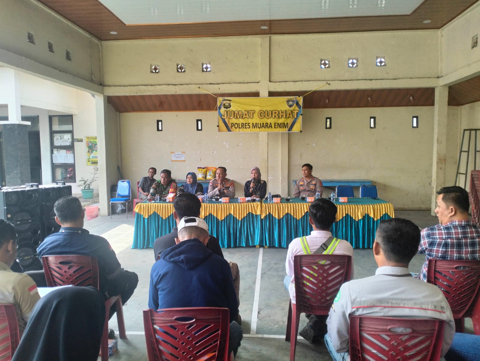 Masyarakat Desa Karang Raja Harapkan Patroli Malam di Jembatan Enim 3 dalam Kegiatan Jumat Curhat IMG-20240719-WA0006