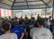 Silahturahmi Kalapas, dan seluruh Jajaran Ngobrol Santai, dengan WBP Lapas Narkotika Rumbai