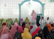 Hj.Sri Pepeni M.Ali Yusuf Siregar Hadiri Perwiritan Massal di Desa Wonosari Tanjung Morawa