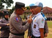 Cegah Bullying  Dilingkungan Sekolah, Kapolres Pekalongan Pimpin Apel Besar Patroli Keamanan 