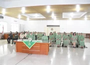 Deteksi dini Kanker Payudara dan Serviks, Warga Makorem 044/Gapo (Kowad, PNS Putri & Persit) Ikuti Penyuluhan Kesehatan