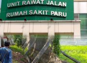 Baru Setahun di Bangun, Pagar Rumah Sakit Paru Jatisari Sudah Roboh