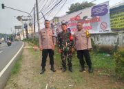 Viral Adanya Aksi Balap Liar!, Polsek Cibinong Bersama TNI dan Sat Pol PP Cek Lokasi TKP Dan Gencarkan Giat Patroli