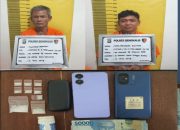 Satres Narkoba Polres Bengkalis Ringkus 2 Laki-laki Di Duga Pengedar Sabu-sabu 