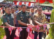 Danrem 071 Wijayakusuma Dampingi Pangdam IV/Diponegoro Peresmian Jembatan Gantung Merah Putih