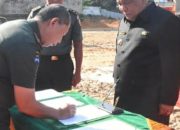 Danrem 031/Wira Bima Resmikan Groundbreaking Pembangunan Rumah Sakit Tentara TK.III