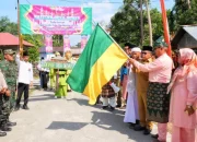 Plt Bupati Kepulauan Meranti Lepas Pawai Taaruf MTQ ke-12 Kecamatan Tasik Putri Puyu