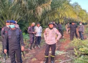 Waspada Karhutlah Himbauan Personil Ditsamapta Polda Kalbar 
