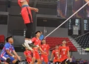 Kapolda Cup Tim Voli Putra Sekadau Takluk dengan Tim Voli Putra Melawi