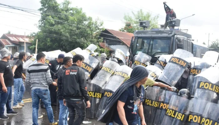 Ricuh Unras Dibubarkan, Simulasi Digelar di Kantor KPU Bulukumba
