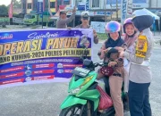 Sebanyak 1337 Pengendara Terjaring Saat di Gelarnya Operasi Patuh Lancang Kuning 2024 Polres Pelalawan