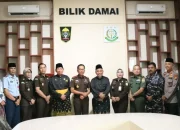 KEPALA SEKSI PERENCANAAN KOREM 031/WB HADIRI ACARA PERESMIAN BILIK DAMAI LAM RIAU