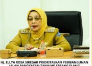 Bupati labuhanbatu prioritaskan pembangunan jalan ke pangkalan dan tanjung serang elang