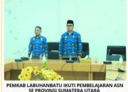 Pemkab Labuhanbatu ikut serta pembelajaran asn se-propinsi sumatara utara