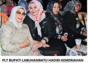 Plt bupati Labuhanbatu hadiri kemriahan hari jadi jadi pemkab labura ke-16 tahun&nbsp;