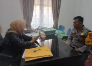 Kanit Bhabinkamtibmas Polres Muara Enim Sambang Kamtibmas ke Tokoh Masyarakat