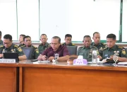 Korem 044/Gapo dan PT. KAI Bahas Pembanguan JPO Garuda Dempo