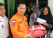 Tinjau dan Bantu Korban Kebakaran di Tanjung Enim Selatan, Pj. Bupati Doakan Alm. Juan Marsela Husnul Khatimah 