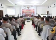 Kapolres Pelalawan buka Lat Pra Operasi Mantap Praja Lancang Kuning Tahun 2024 di Kabupaten Pelalawan